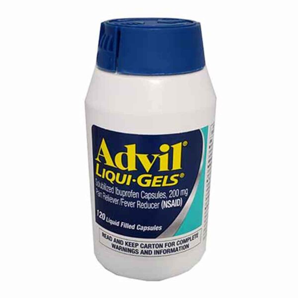 ADVIL LIQUID GELS 200 MG ( 120 CAPSULAS )