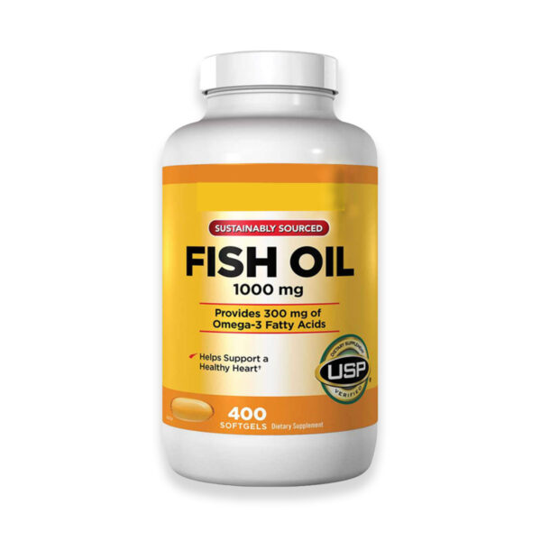 FISH OIL 1000 mg (400 Softgels)