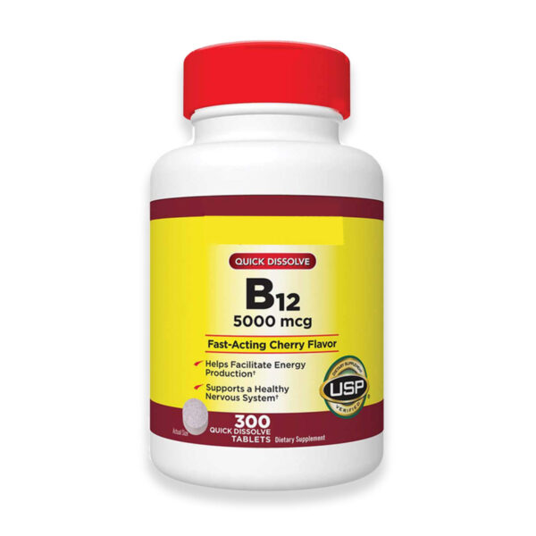 B-12 ( 5000 mcg) (300 Quick Dissolve Tab)